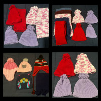 Brand New, Infant's, Children's, Adult's Hats and Scarves