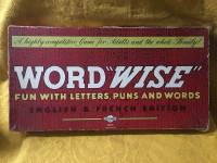 Somerville Game - Word “Wise” (Vintage)