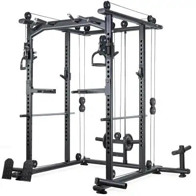 Functional Trainer Power Rack Combo (Plate loaded), View more