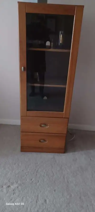 Wooden glass cabinet, View more