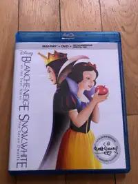 Blanche Neige / Snow White 2 disc Bluray + DVD disney