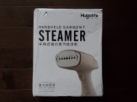Hugolife Handheld garment Steamer 1500w 220v used/défroisseur