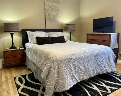 Two Bedroom + Den Furnished Apartment – Glace Bay A comfortable, fully furnished two-bedroom + den a...