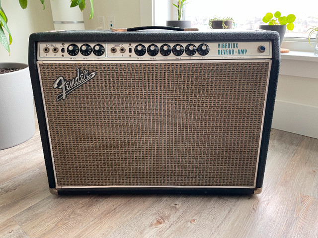 ***Vintage 1969 Fender Silverface Vibrolux Reverb (Drip Edge) in Amps & Pedals in City of Halifax