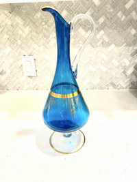 Vintage Venetian Murano Glass carafe/decanter.