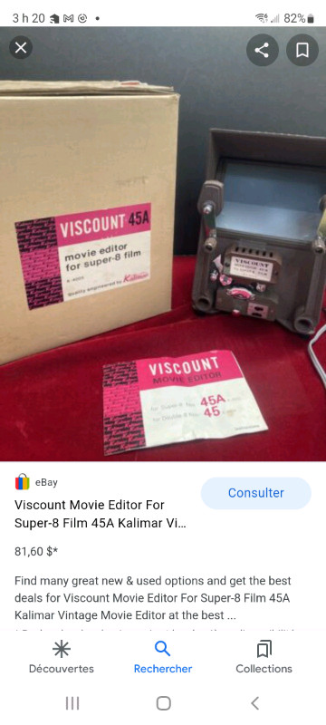 Viscount 45a movie for sale  