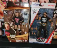 WWE Elites Triple H and The Rock