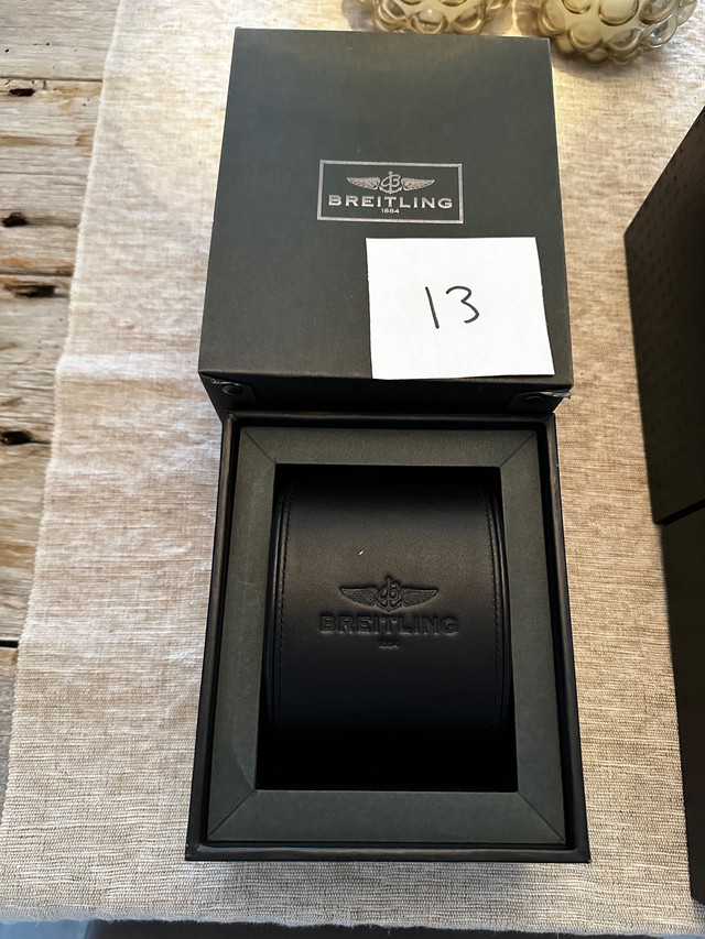 Empty breitling box dans Bijoux et montres  à Ville de Montréal - Image 3