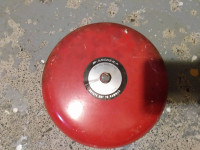 Cloche alarme incendie rouge Archer vintage