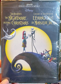 Brand new movie The nightmare before Christmas DVD 