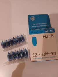 Vintage AG-1B Flashbulbs