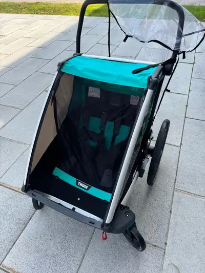 Thule double stroller, View more