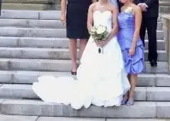 Cosmobella White Wedding Dress Size 8, View more