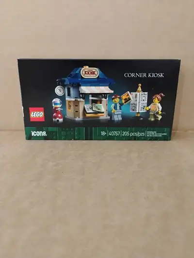 Get your hands on the brand new LEGO Icons 40757 Corner Kiosk set, a delightful 205-piece build perf...