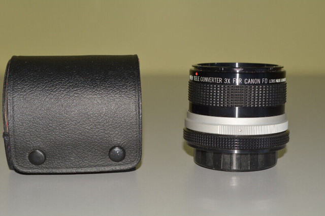 Auto Teleconverter 3X For Canon FD with Case in Cameras & Camcorders in Cambridge
