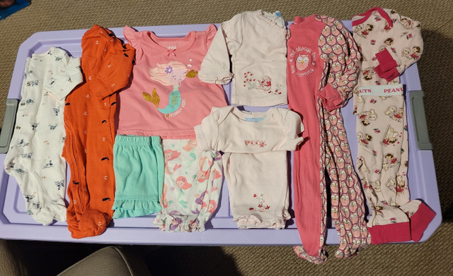 Baby Pj's Clothing Lot Size 3-12 Months in Clothing - 9-12 Months in Kitchener / Waterloo