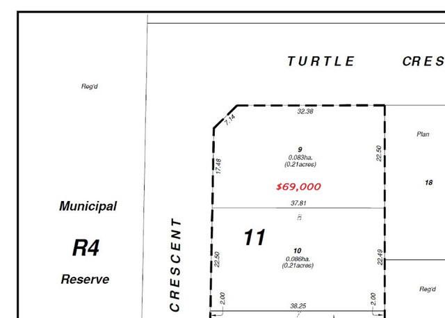 Turtle Lake Property east side Corner lot in Land for Sale in Saskatoon - Image 2