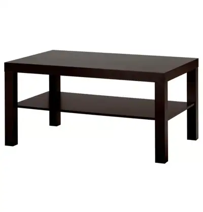 Ikea black-brown coffee table, View more
