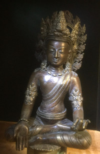 Statue de divinité indienne