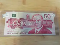 1988     Canada      $50 BC 59a CH UNC Banknote