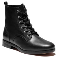 New! Timberland black leather waterproof lace up boots (size 7)