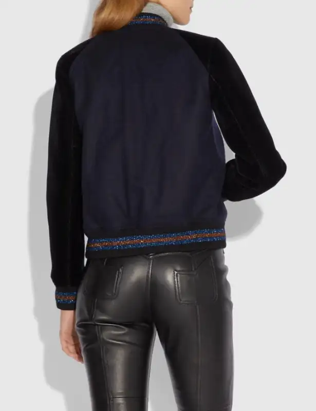 Coach Woman Varsity Jacket in Women's - Tops & Outerwear in Markham / York Region - Image 10