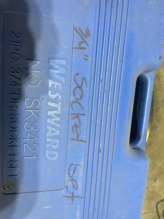 WestWard Socket Set64214271366147121