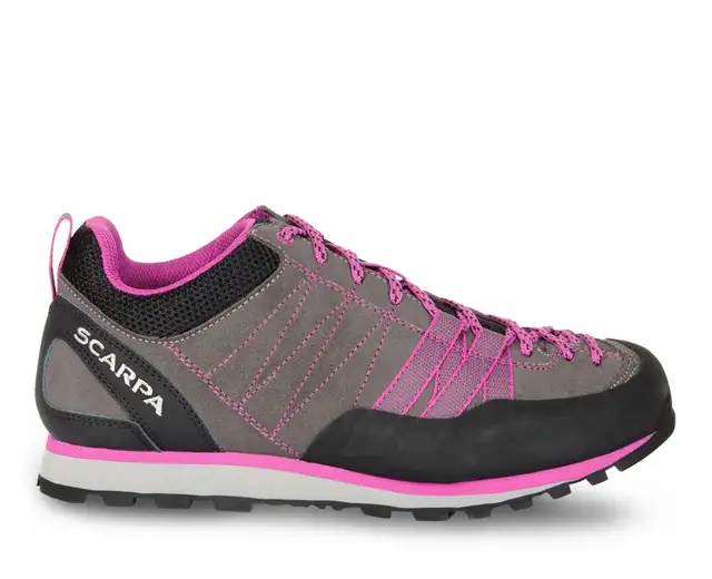 Scarpa Crux Hiking Shoe | size 9.5 women - 8.5 men grey/pink in Women's - Shoes in Winnipeg - Image 2