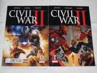Civil War II#'s 0,1,2,3,4,5,6,7 & 8 set! comic book