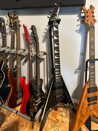 Signature model guitars and bass Ibanez Jackson 