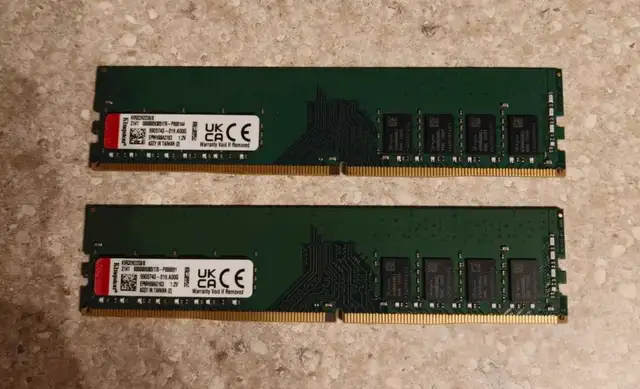 16GB DDR4 Ram 3200mhz Kingston