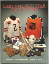 1988-89 Esso NHL All Star Collection Card Collection &. Book