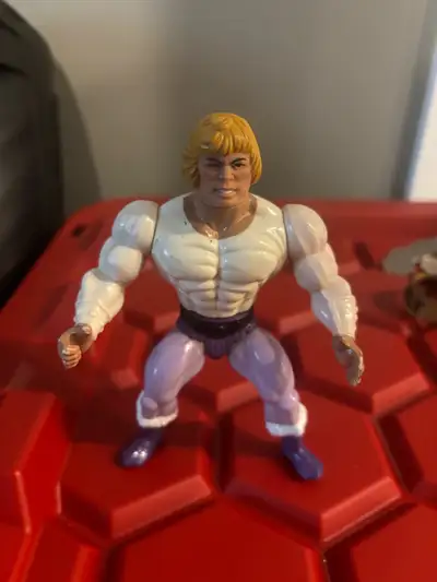 Vintage Soft Head Prince Adam Masters of the Universe Figure, View more