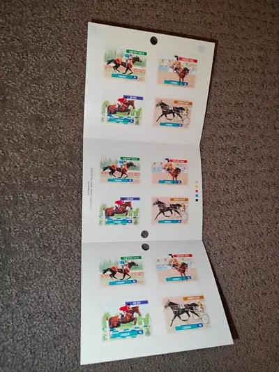 I am selling a complete, mint-condition souvenir stamp booklet issued by Canada Post in 1999 (Catalo...