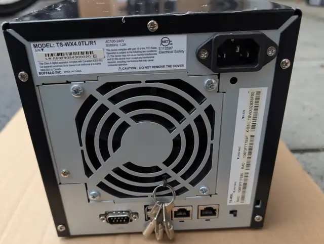 Buffalo TeraStation NAS with two 3TB HDDs in Networking in City of Toronto - Image 3