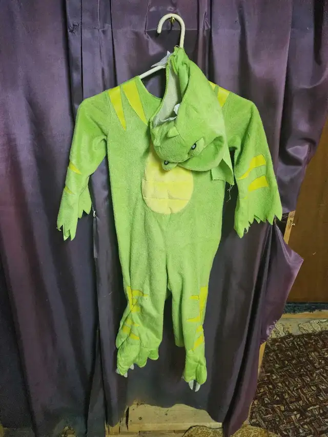 Costume Dinosaure, taille 3-4 ans in Costumes in Sherbrooke - Image 3