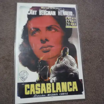 Movie poster - casablanca, View more