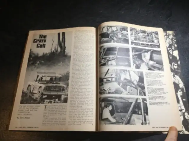 1970 Hot Rod Yearbook #10 Drag Racing Funny Cars Stock Cars Baja in Non-fiction in Parksville / Qualicum Beach - Image 10