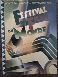 MONTREAL FESTIVAL DES FILMS DU MONDE PROGRAMS (Prix pour 1)