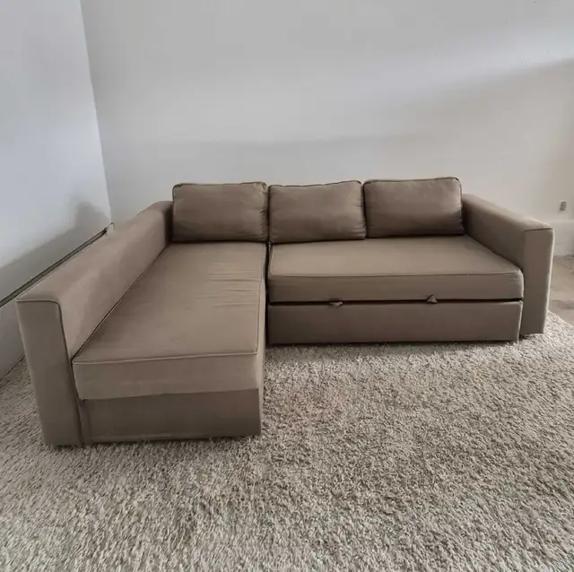 FREE DELIVERY Ikea Friheten Reversible Pullout Sofabed Sectional in Couches & Futons in Vancouver - Image 3