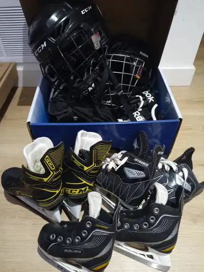 Skates & Hockey Equipment for Youth age 3-9, View more