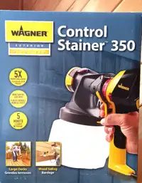 Paint Sprayer (Wagner "Control Stainer 350" HVLP Handheld)