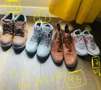 Clothes, boots, shoes 