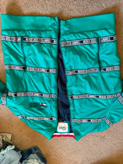 Green Track Jacket - Size XL - Vintage Style - $75, View more
