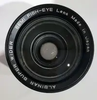 ALBINAR SUPER WIDER SEMI FISH-EYE Lens 55mm Diameter