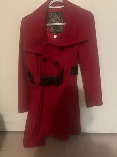 Beautiful red coat, View more