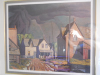 AJ Casson Thunderstorm Limited Edition Print Framed