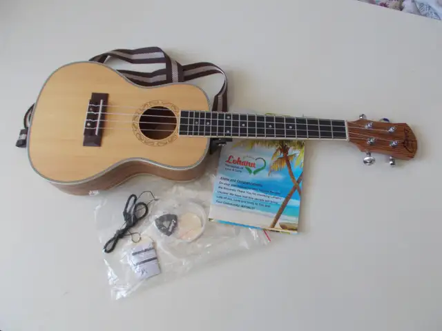 Lohanu Concert Ukulele in Guitars in Mississauga / Peel Region - Image 3