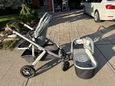 Uppa Baby Visa stroller (bassinet included!), View more
