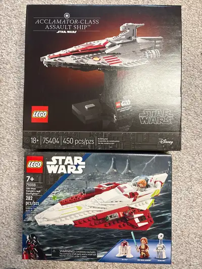 Sealed Lego Star Wars sets, View more